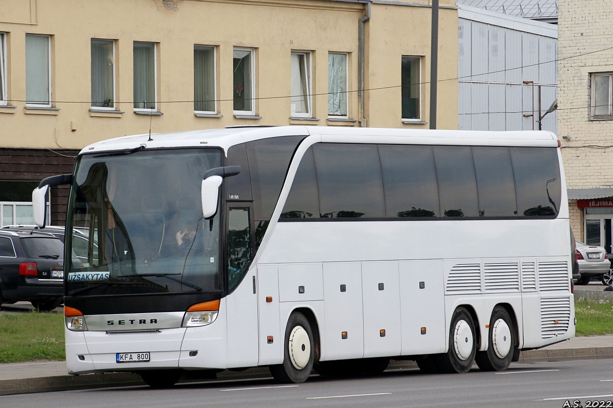 Литва, Setra S415HDH № KFA 800