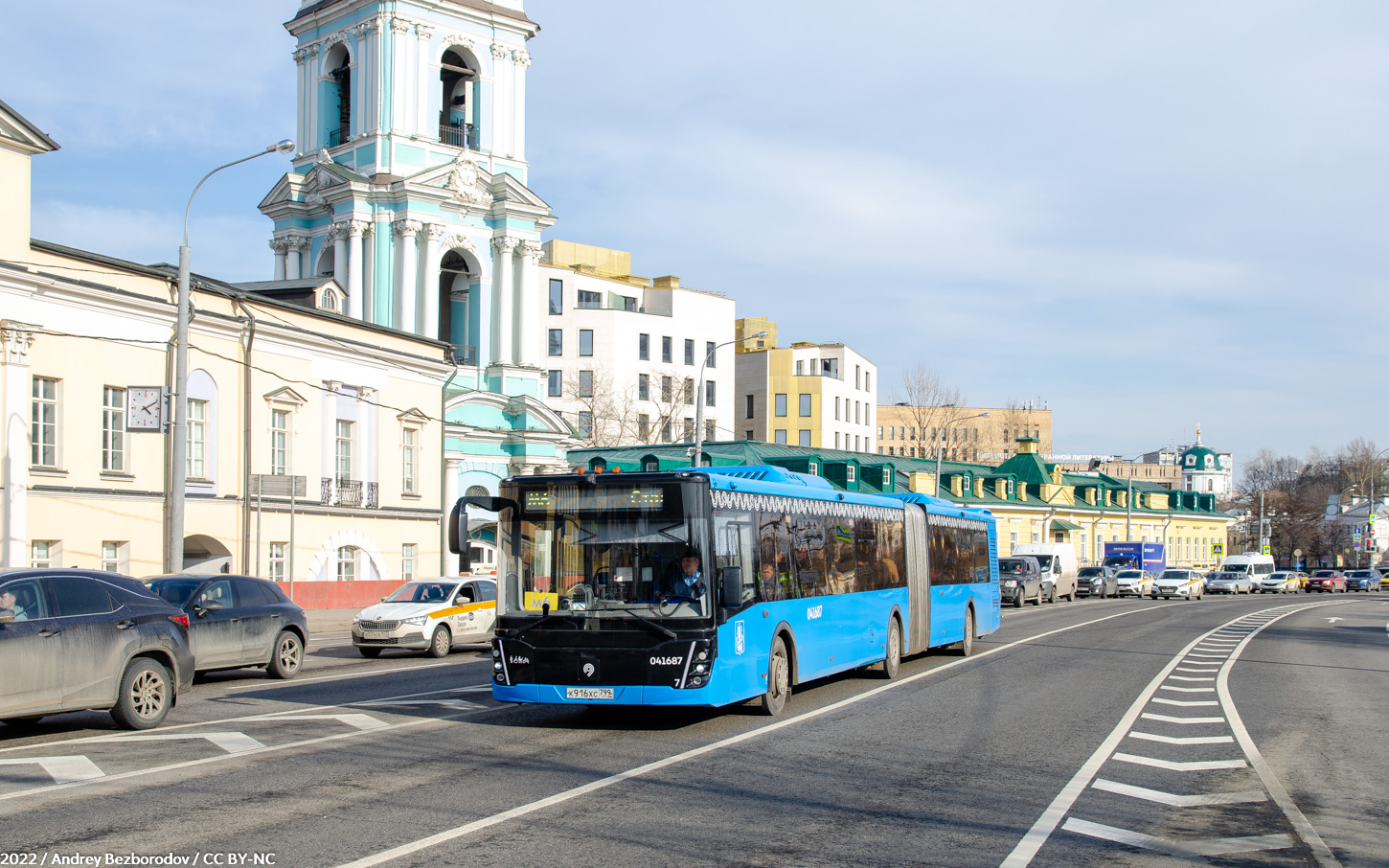 Москва, ЛиАЗ-6213.65 № 041687
