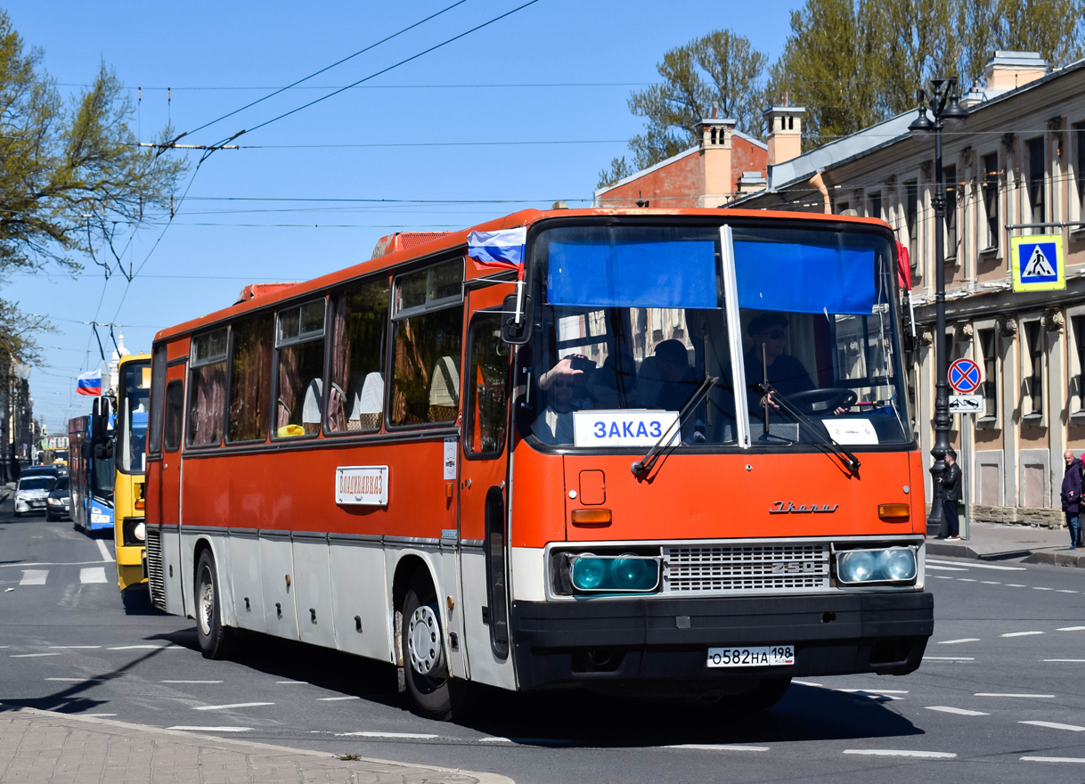 Санкт-Петербург, Ikarus 250.59 № О 582 НА 198; Санкт-Петербург — III Международный транспортный фестиваль "SPbTransportFest-2022"