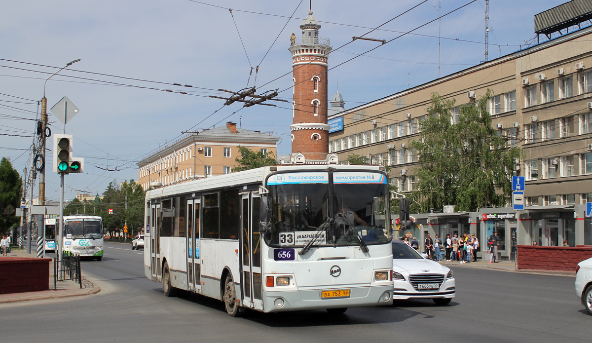 Омская область, ЛиАЗ-5293.00 № 656