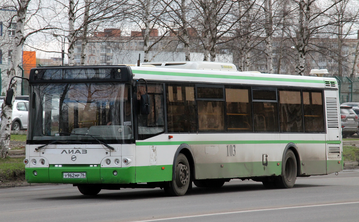 Ярославская область, ЛиАЗ-5292.22 (2-2-2) № 103