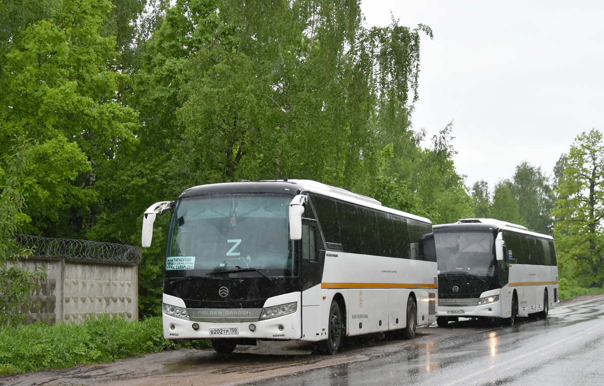 Московская область, Golden Dragon XML6127JR Snow Leopard № В 202 ТР 750