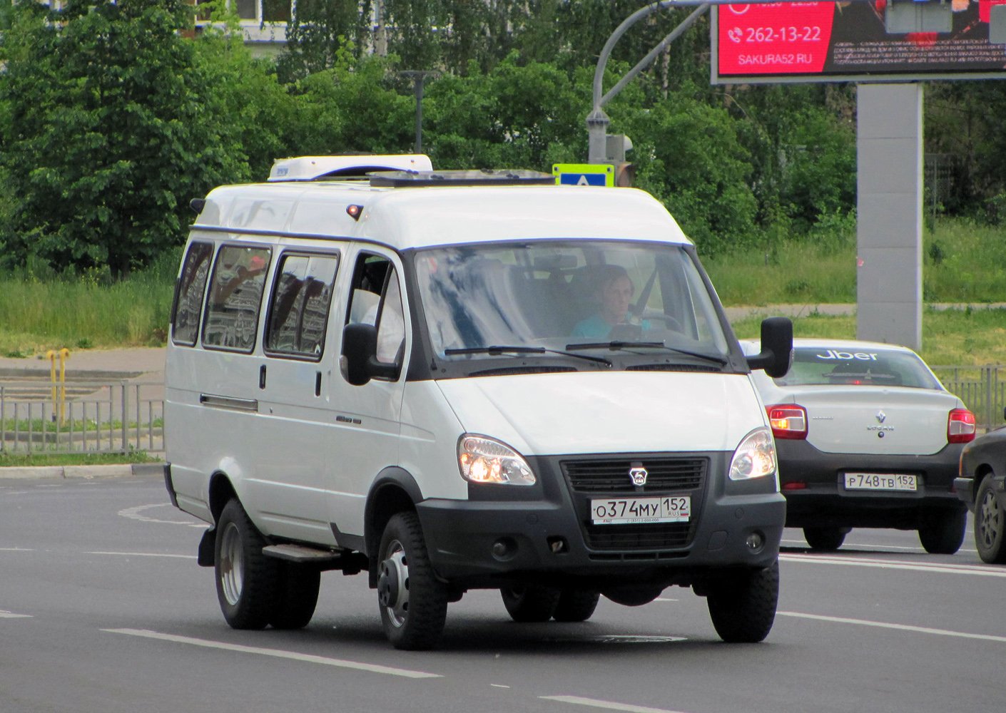 Нижегородская область, ГАЗ-322173 (XTH, X96) № О 374 МУ 152