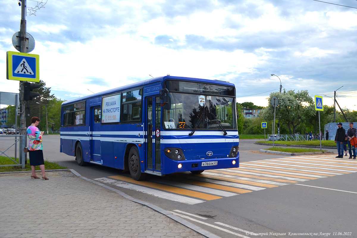 Хабаровский край, Daewoo BS106 Royal City (Ulsan) № А 764 ОК 27