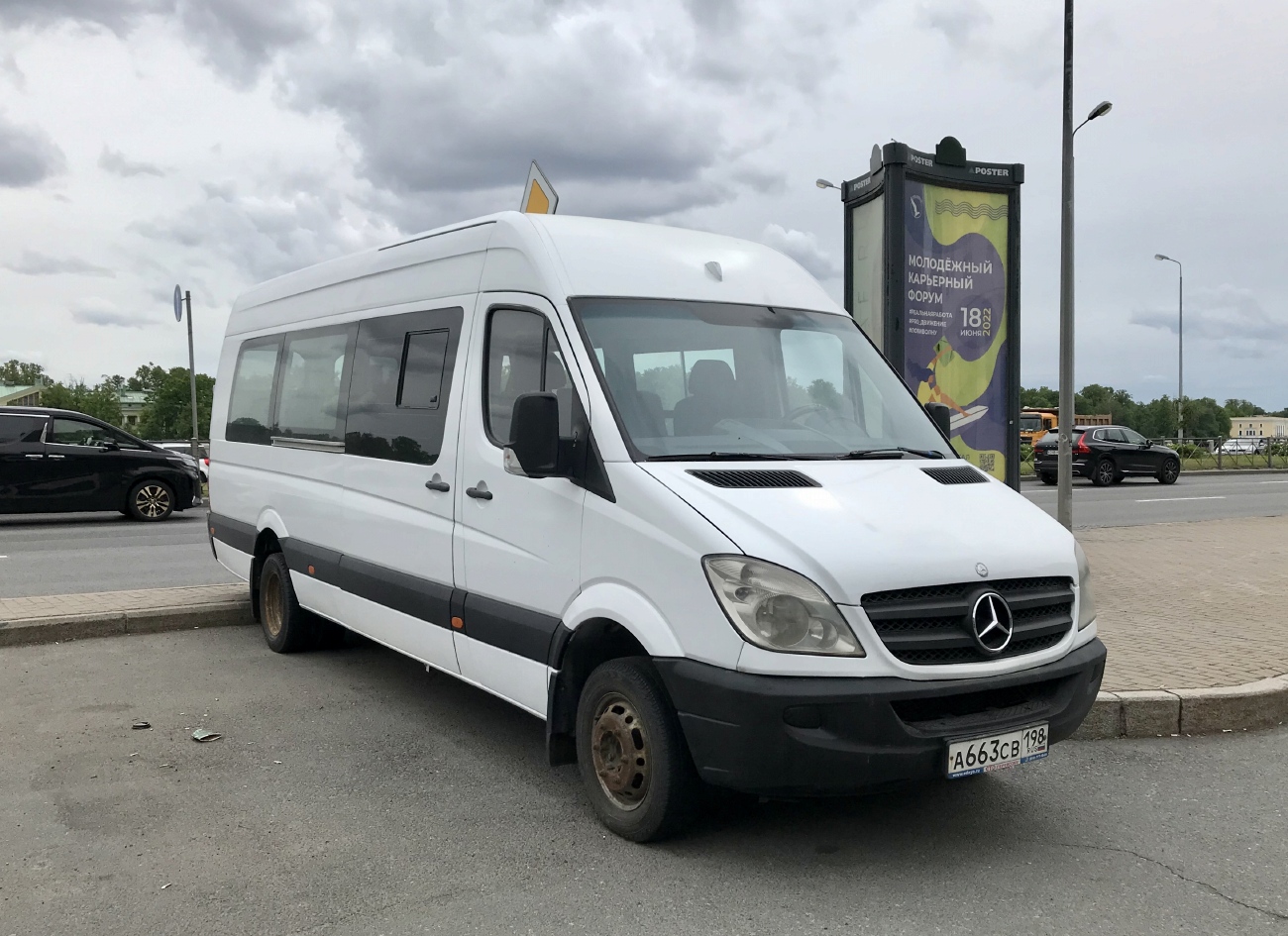 Ленинградская область, Луидор-22360C (MB Sprinter) № А 663 СВ 198
