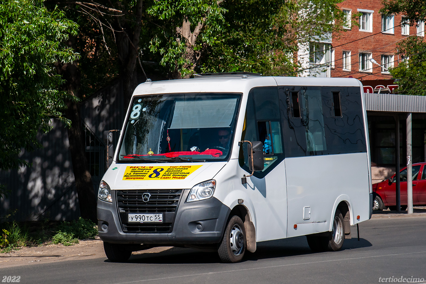 Омская область, ГАЗ-A64R45 Next № У 990 ТС 55