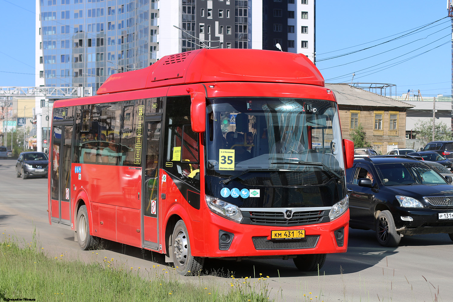 Саха (Якутия), ПАЗ-320415-14 "Vector Next" № КМ 431 14