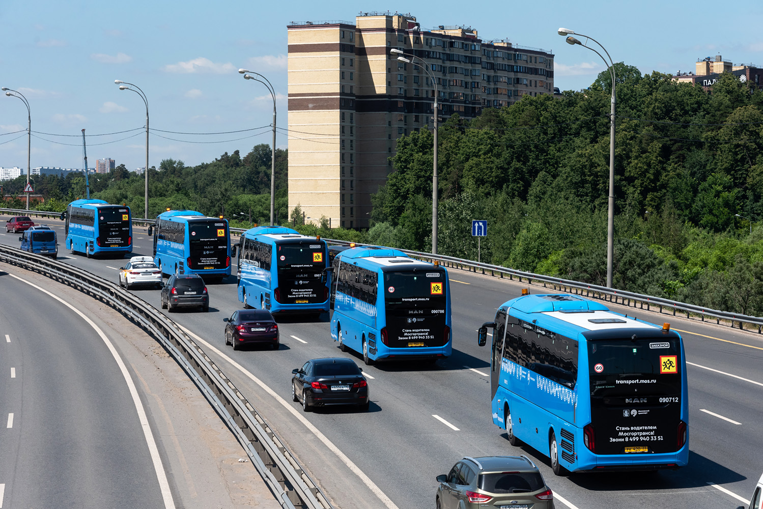 Москва, MAN R07 Lion's Coach RHC444 № 090712