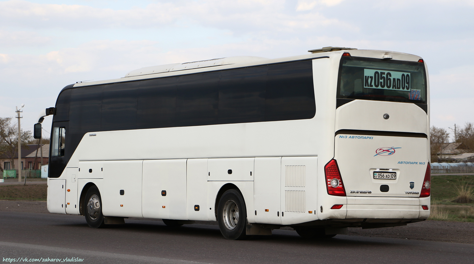 Карагандинская область, Yutong ZK6122H9 № 056 AD 09