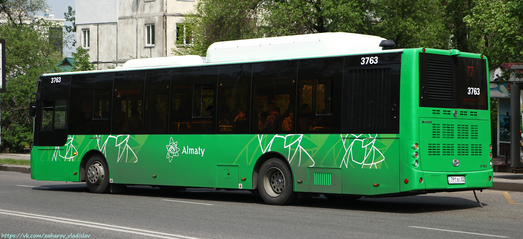 Алматы, Golden Dragon XML6125CN (Hyundai Trans Auto) № 3763
