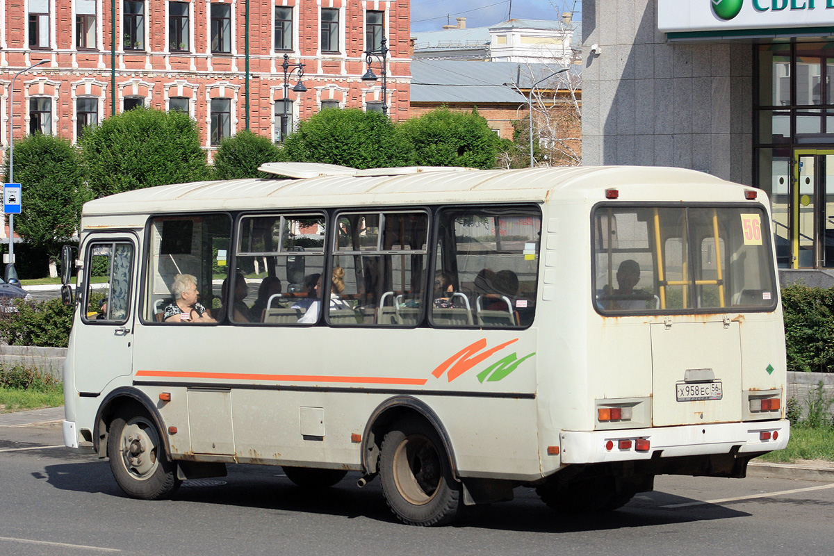 Оренбургская область, ПАЗ-32054 № Х 958 ЕС 56 Оренбургская область, ПАЗ-32054 № Х 958 ЕС 56