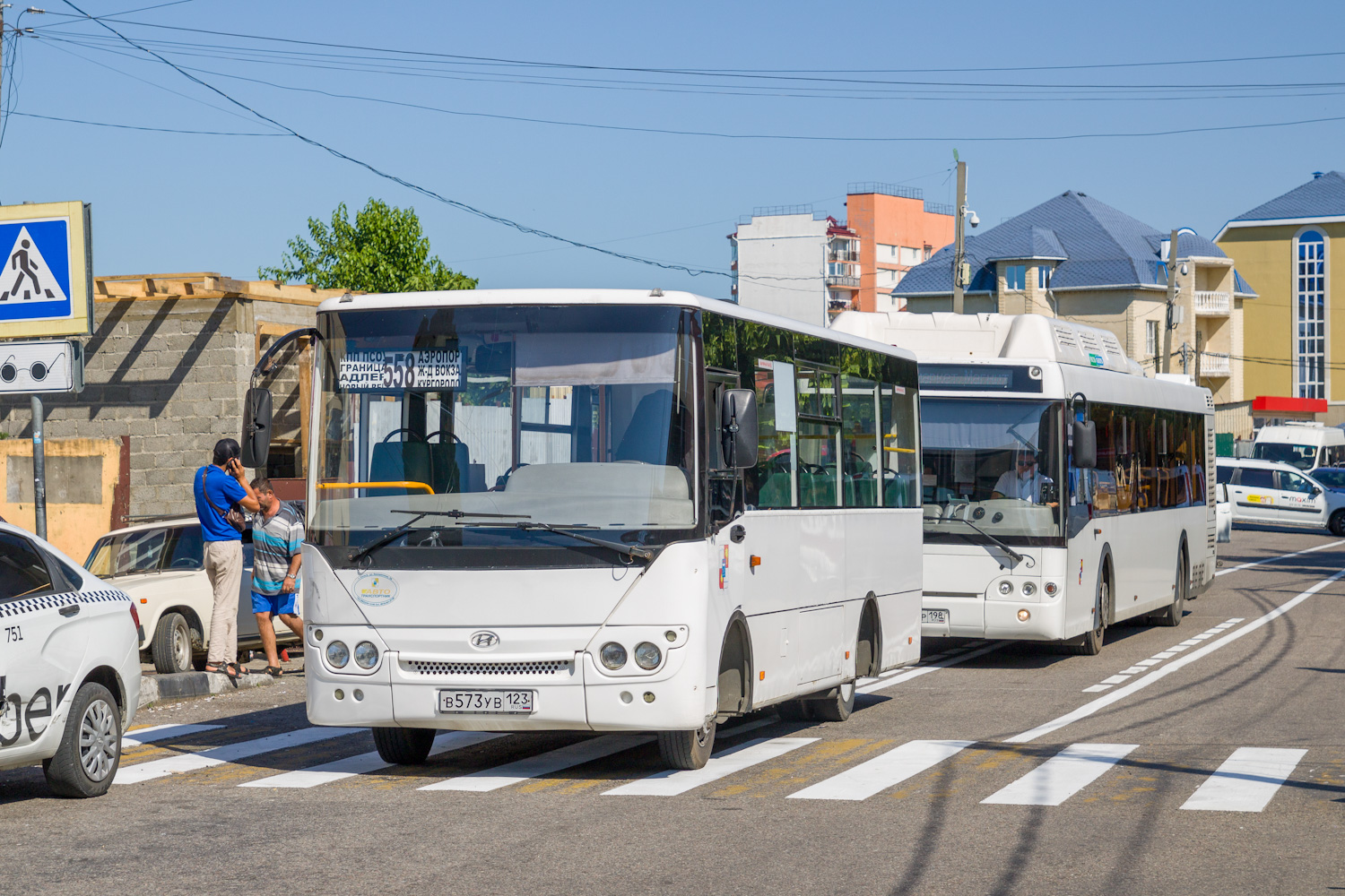 Краснодарский край, Hyundai County Kuzbas HDU2 № В 573 УВ 123