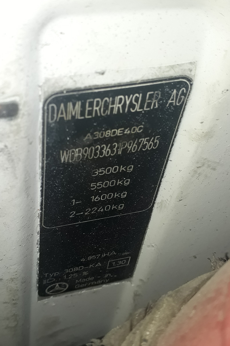 Днепропетровская область, Mercedes-Benz Sprinter W903 308D № 370-62 АА