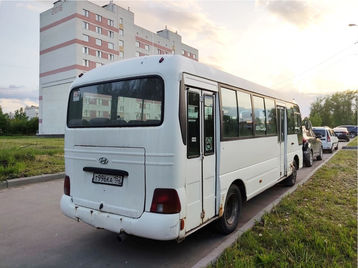 Нижегородская область, Hyundai County Kuzbass № Т 996 КА 152