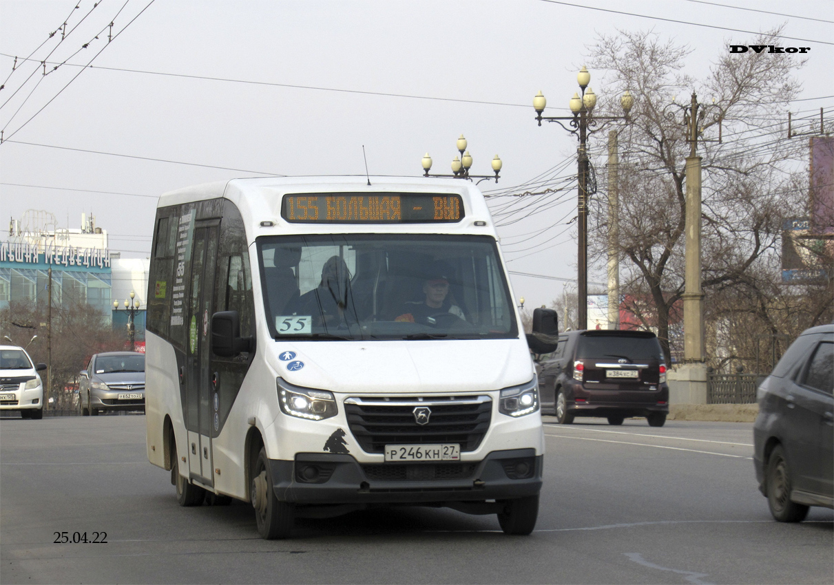 Хабаровский край, ГАЗ-A68R52 City № Р 246 КН 27