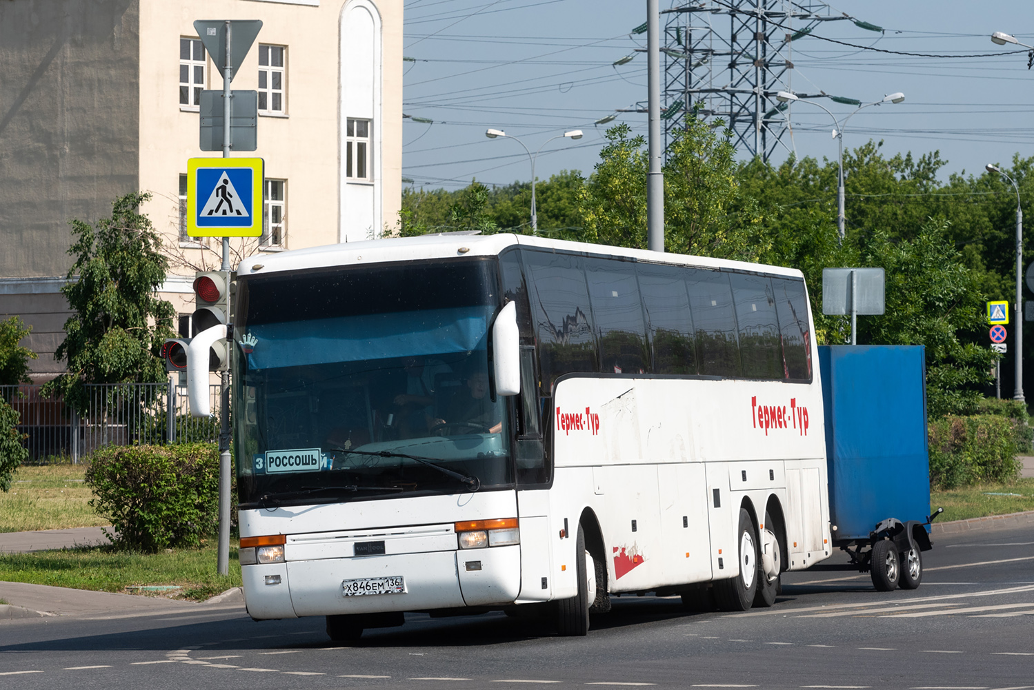 Воронежская область, Van Hool T917 Acron № Х 846 ЕМ 136