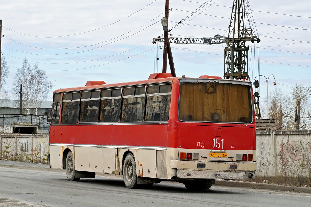 Sverdlovsk region, Ikarus 256.75 # АО 151 66