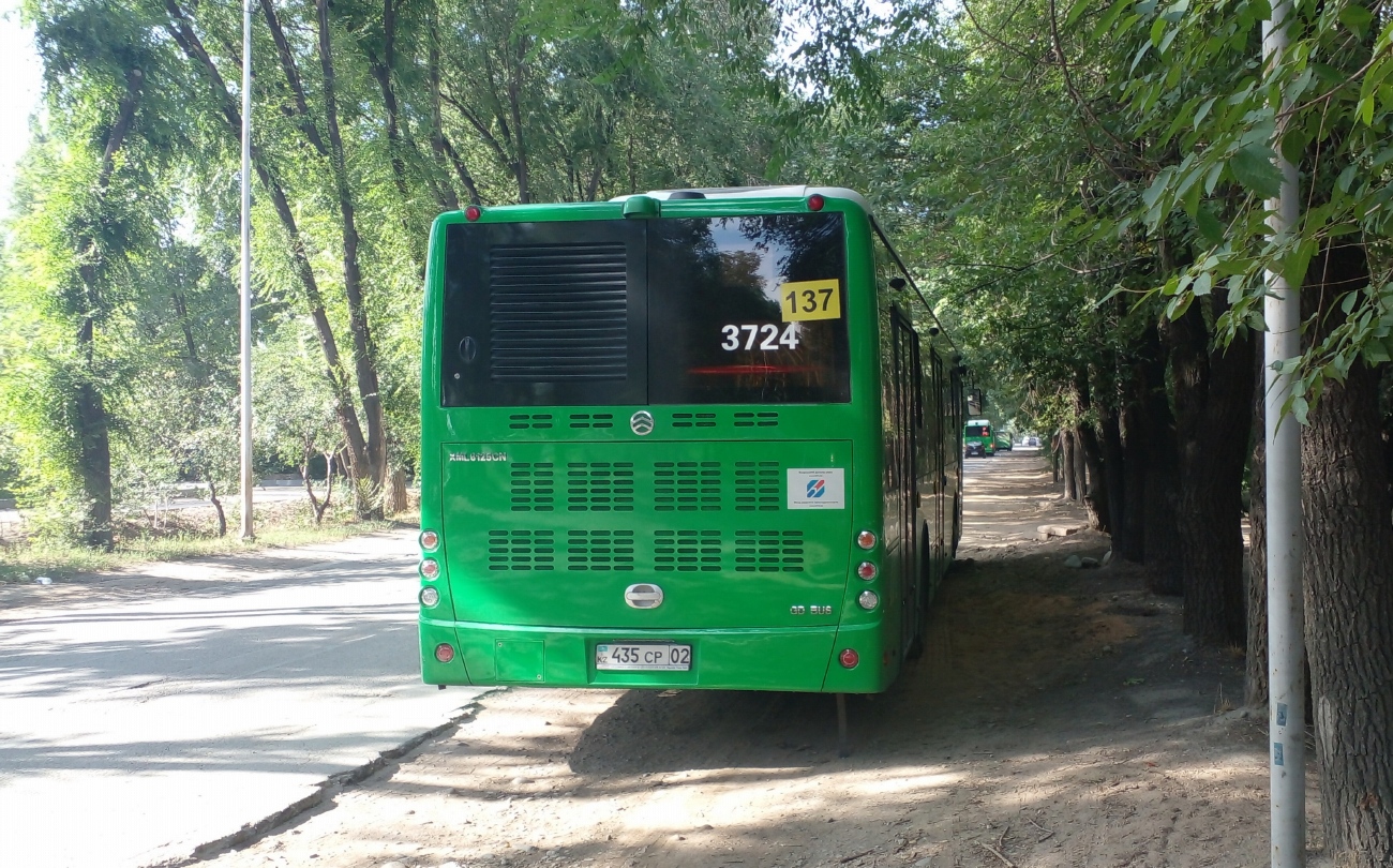 Алматы, Golden Dragon XML6125CN (Hyundai Trans Auto) № 3724