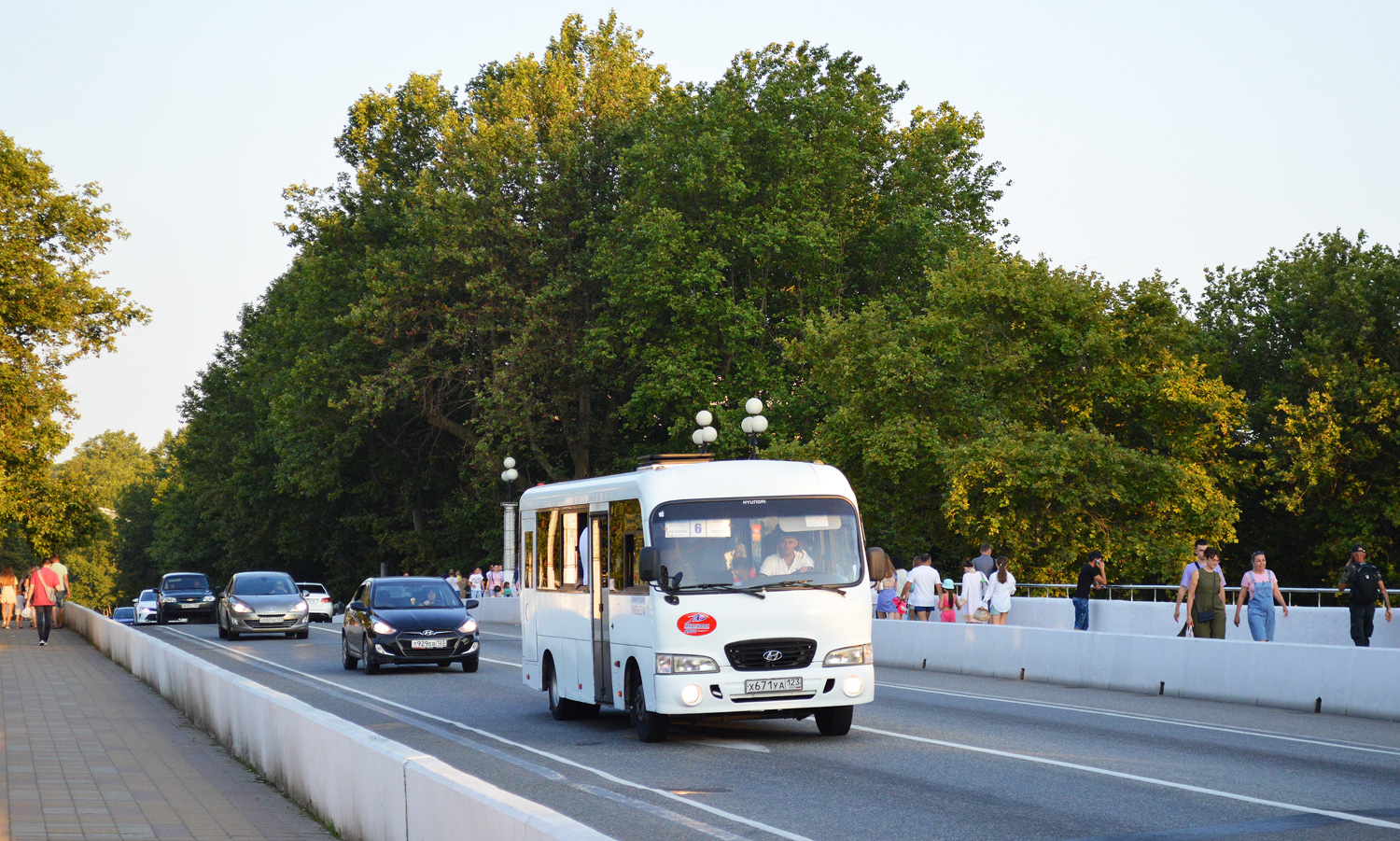 Краснодарский край, Hyundai County LWB C09 (ТагАЗ) № Х 671 УА 123