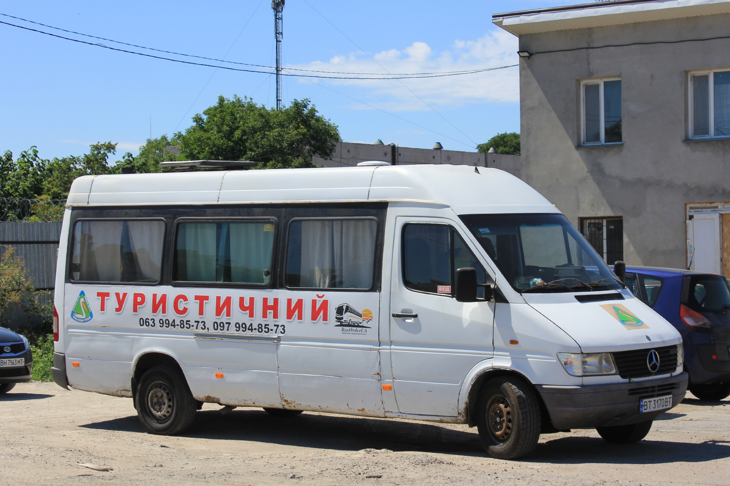 Одесская область, Mercedes-Benz Sprinter W903 312D № BT 3170 BT