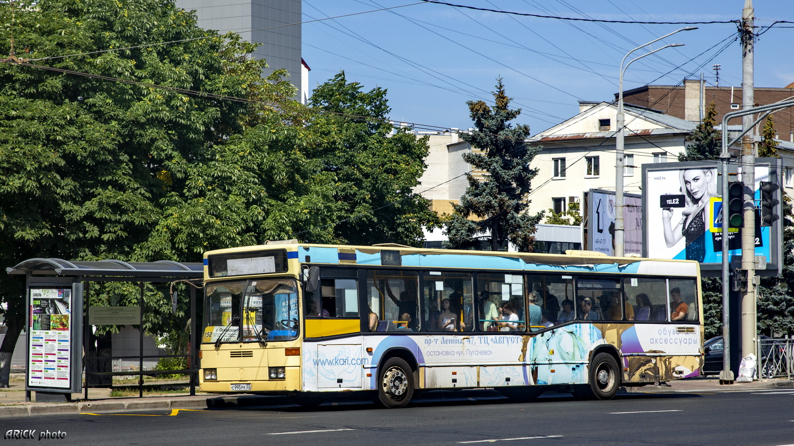 Владимирская область, Mercedes-Benz O405N2 № С 995 РК 33