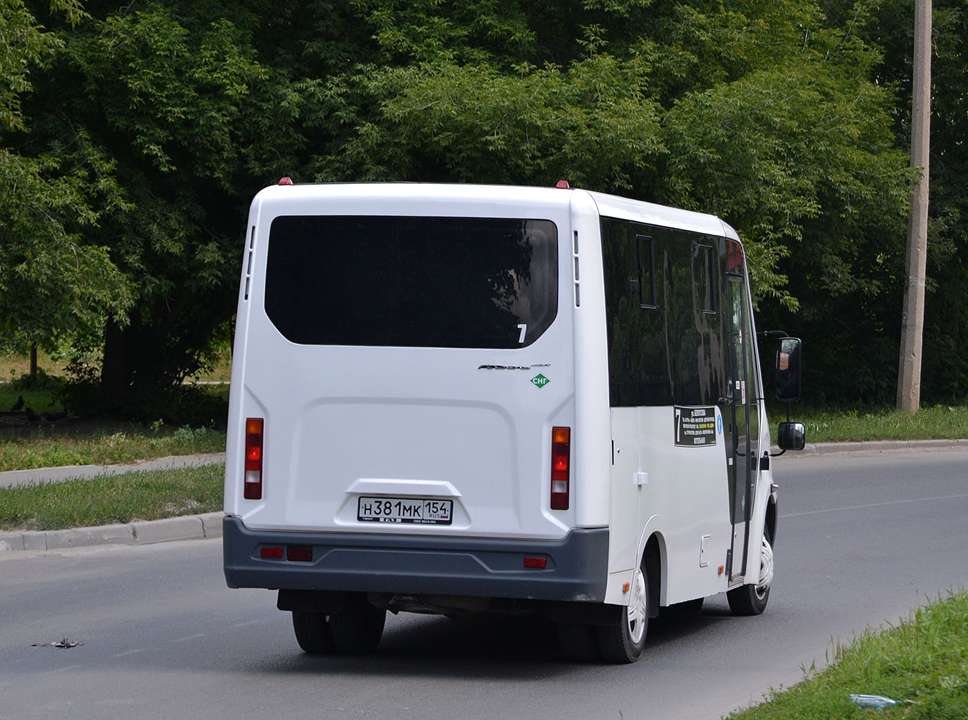 Новосибирская область, ГАЗ-A64R45 Next № Н 381 МК 154