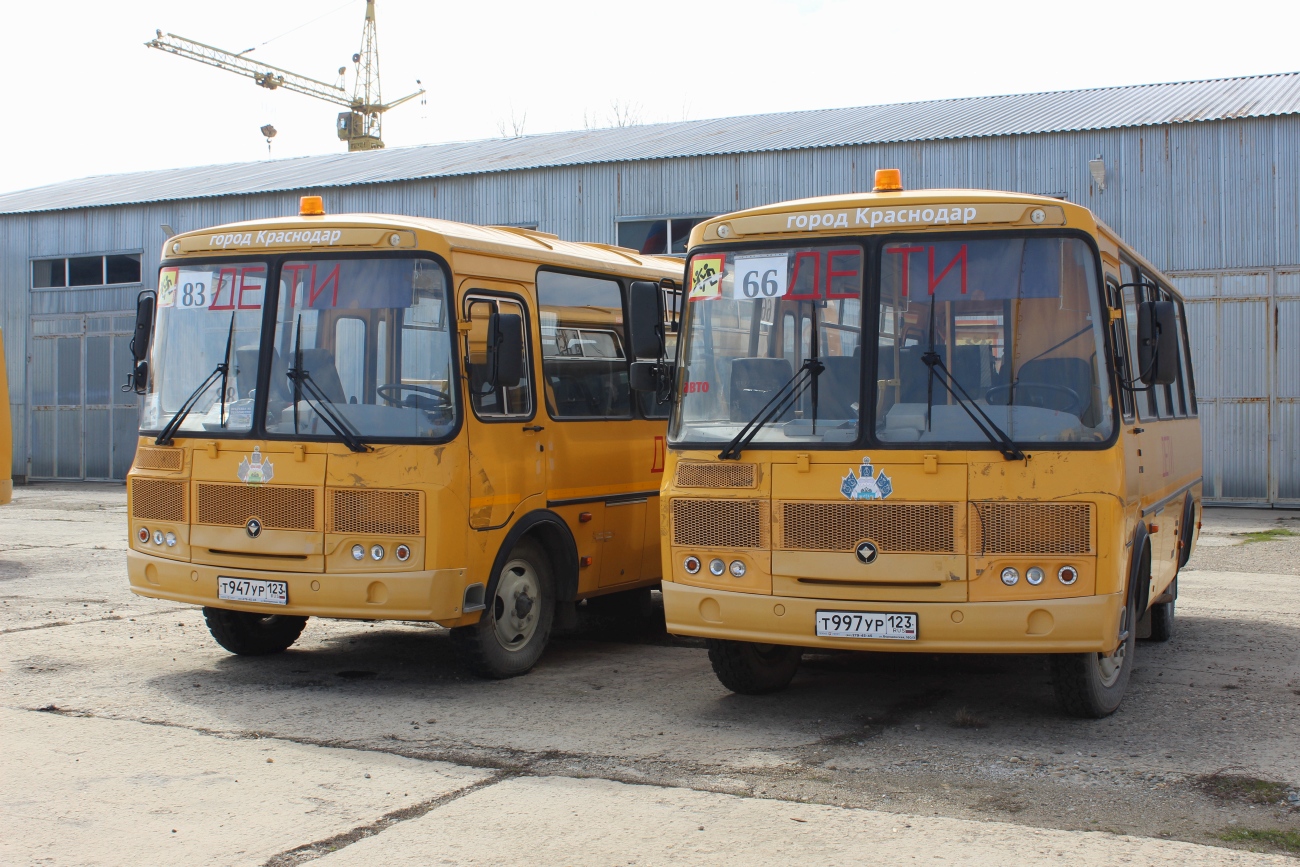 Краснодарский край, ПАЗ-32053-70 № Т 997 УР 123