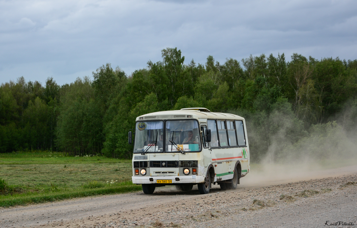 Новосибирская область, ПАЗ-32054 № КХ 560 54