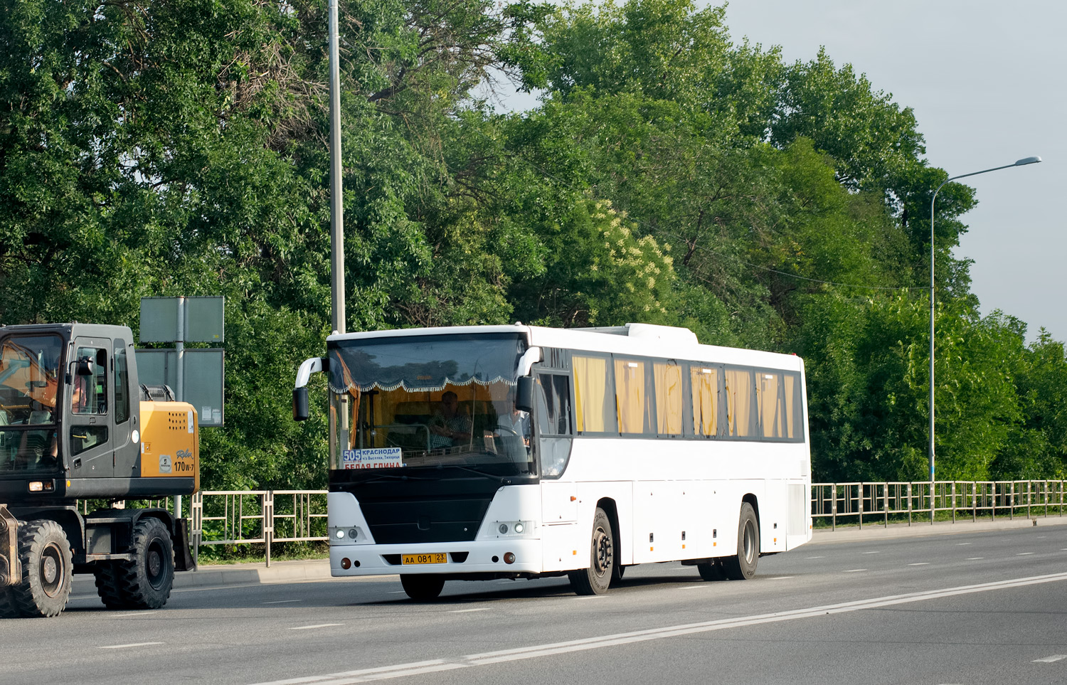 Краснодарский край, ГолАЗ-525110-10 "Вояж" № АА 081 23