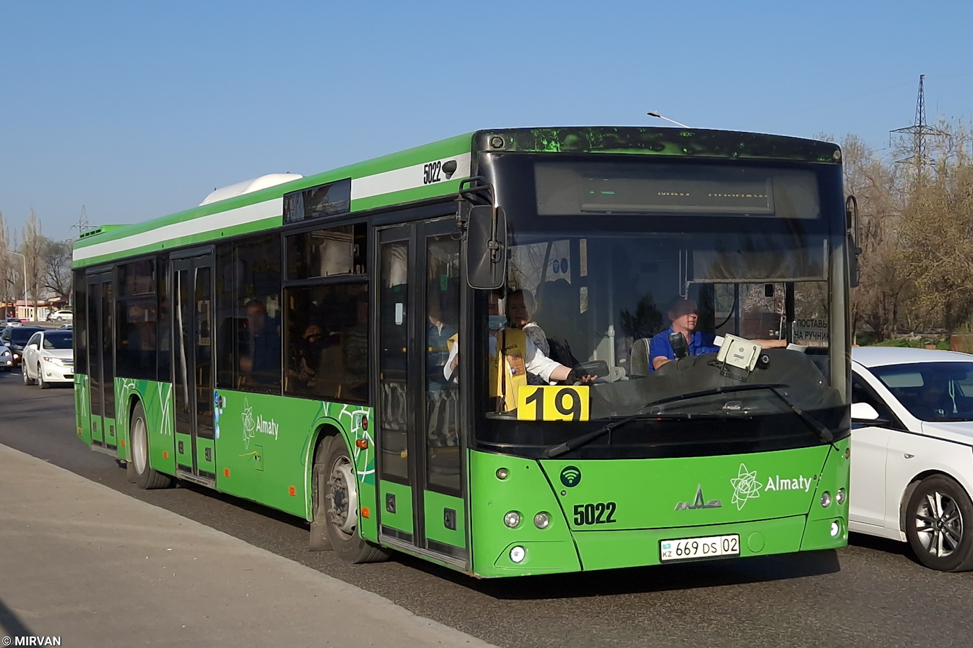 Алматы, МАЗ-203.069 № 5022