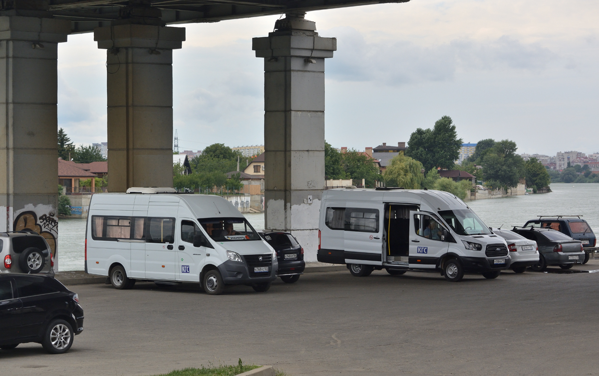 Краснодарский край, ГАЗ-A65R35 Next № А 768 УС 123; Краснодарский край, Ford Transit FBD [RUS] (X2F.ESG.) № Р 358 КН 193