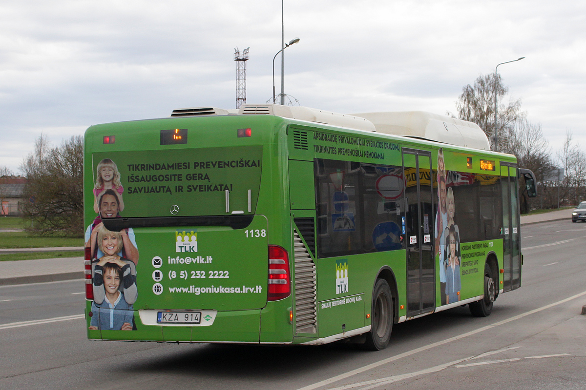 Lithuania, Mercedes-Benz O530 Citaro facelift CNG # 1138