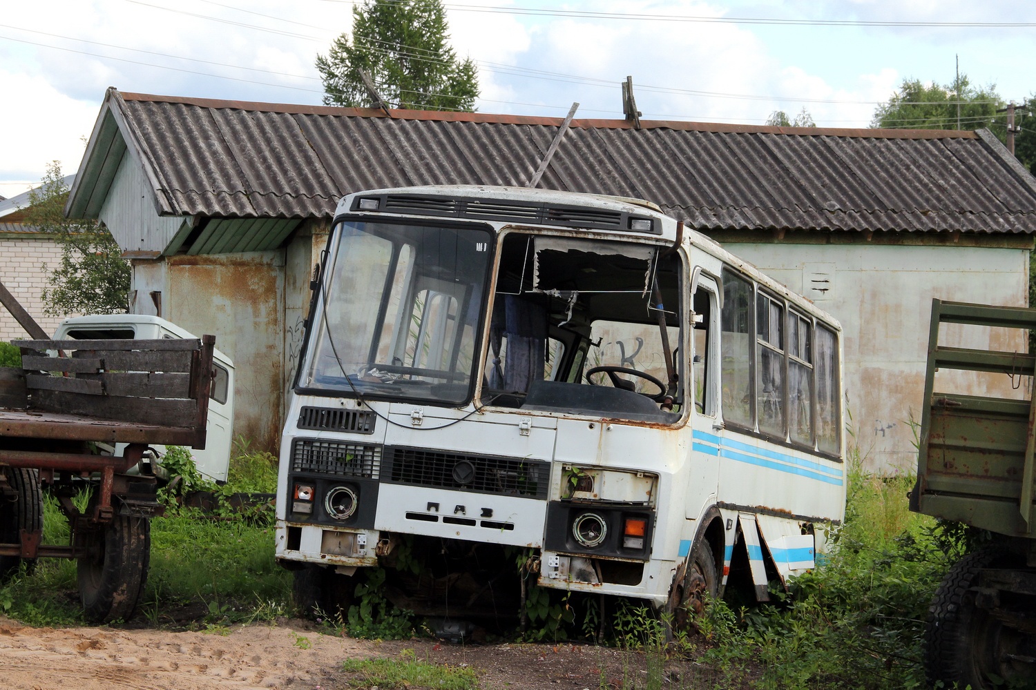 Псковская область, ПАЗ-32054-07 № О 159 ЕК 60