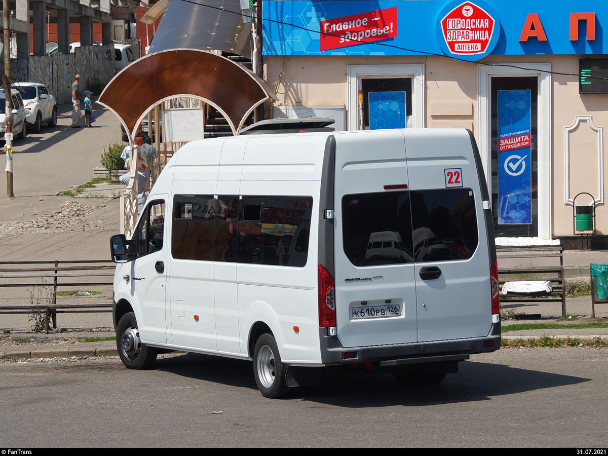 Stavropol region, GAZ-A65R35 Next # К 610 РВ 126