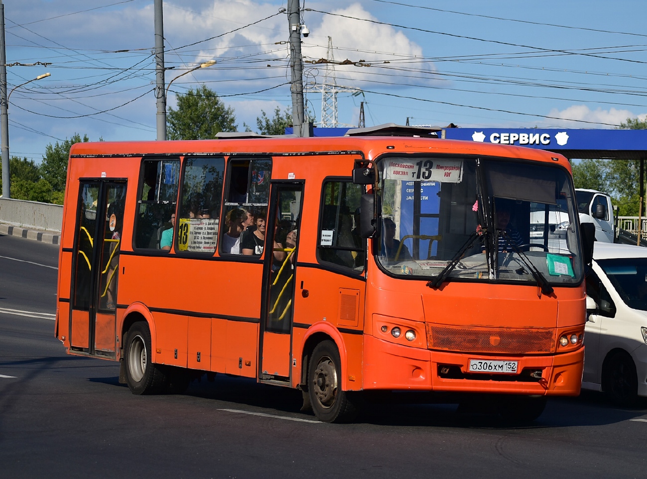 Нижегородская область, ПАЗ-320414-05 "Вектор" № О 306 ХМ 152