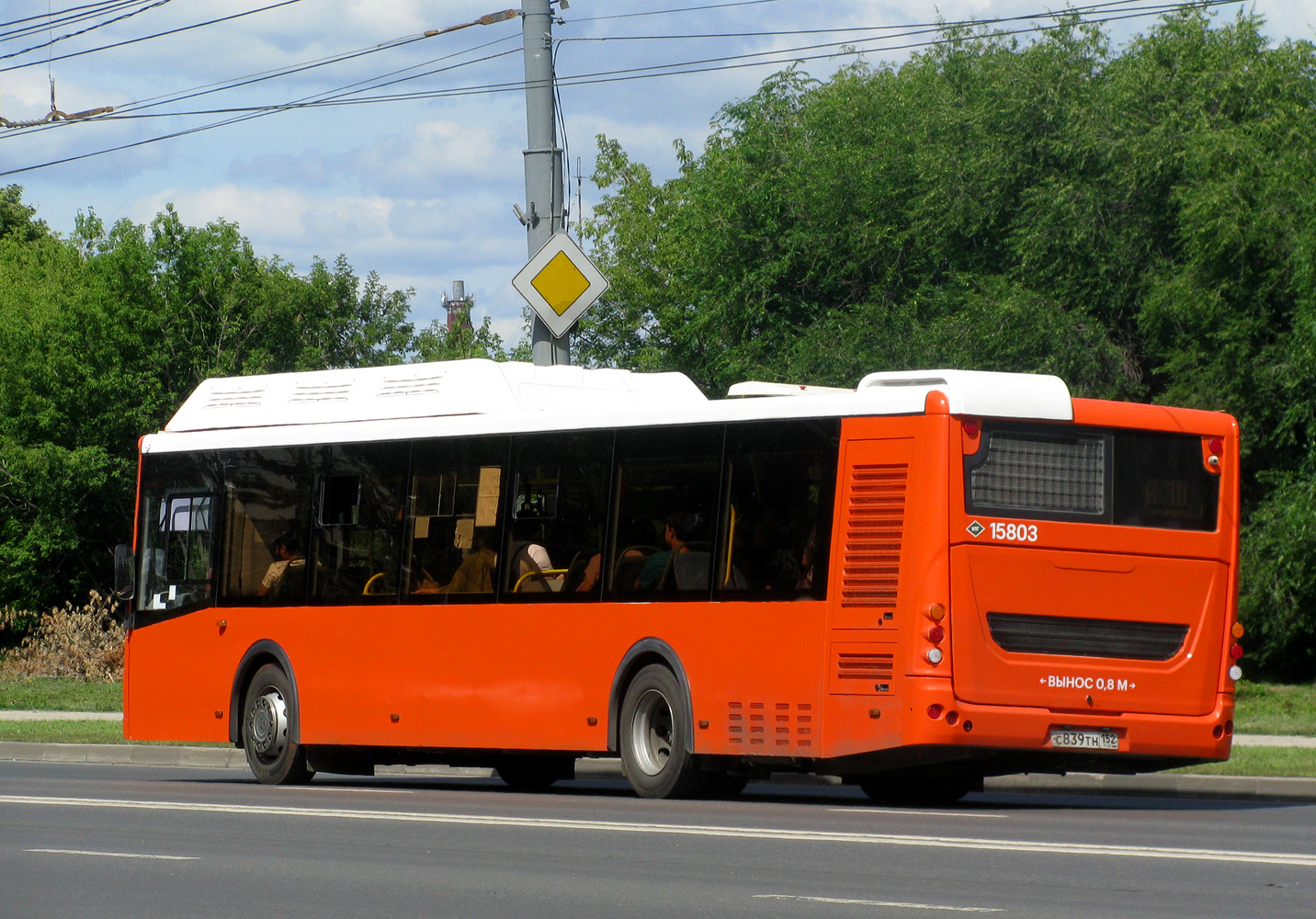 Нижегородская область, ЛиАЗ-5292.67 (CNG) № 15803