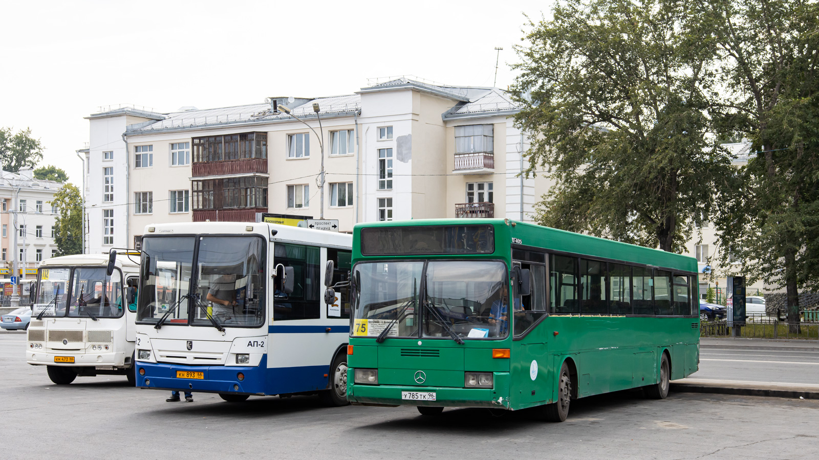 Свердловская область, Mercedes-Benz O405 № У 785 ТК 96