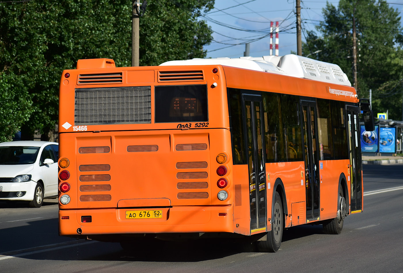 Нижегородская область, ЛиАЗ-5292.67 (CNG) № 15466