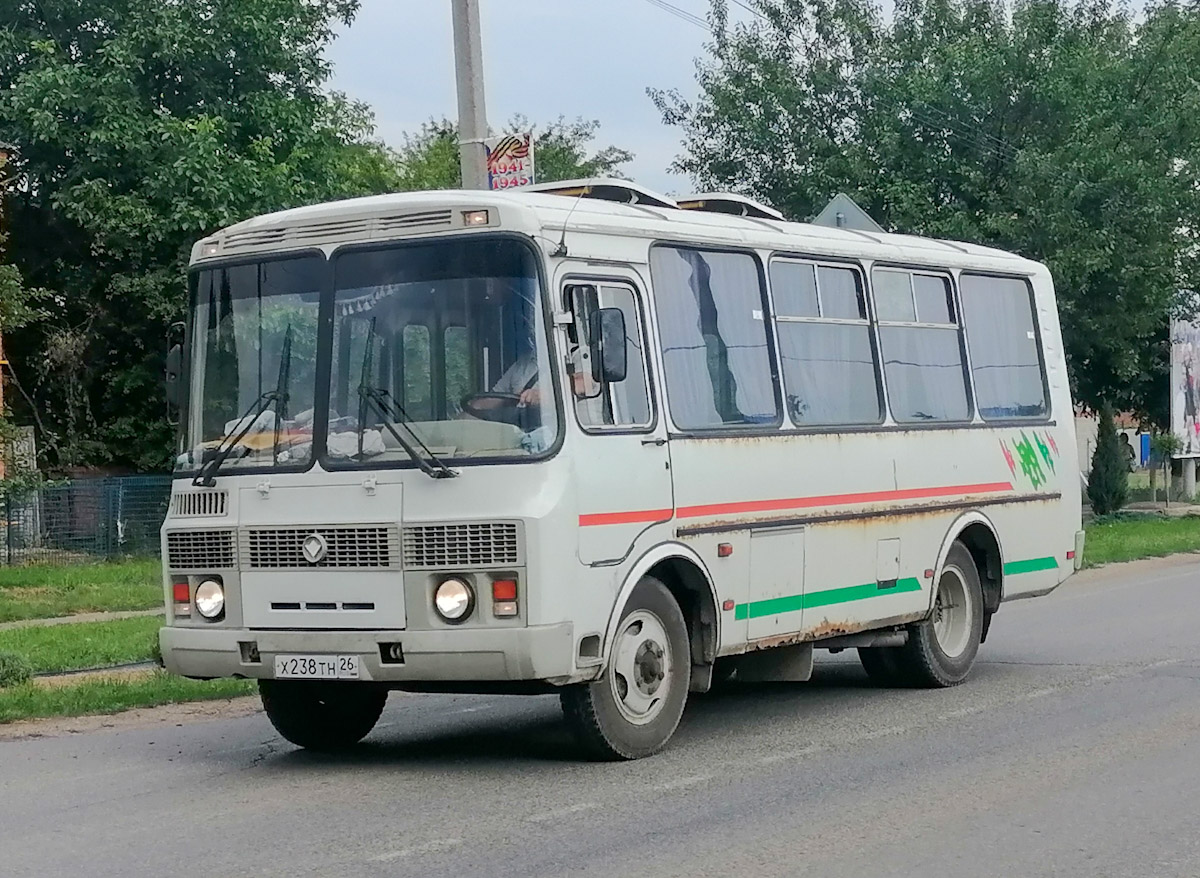 Krasnodar region, PAZ-32054-110-07 # Х 238 ТН 26