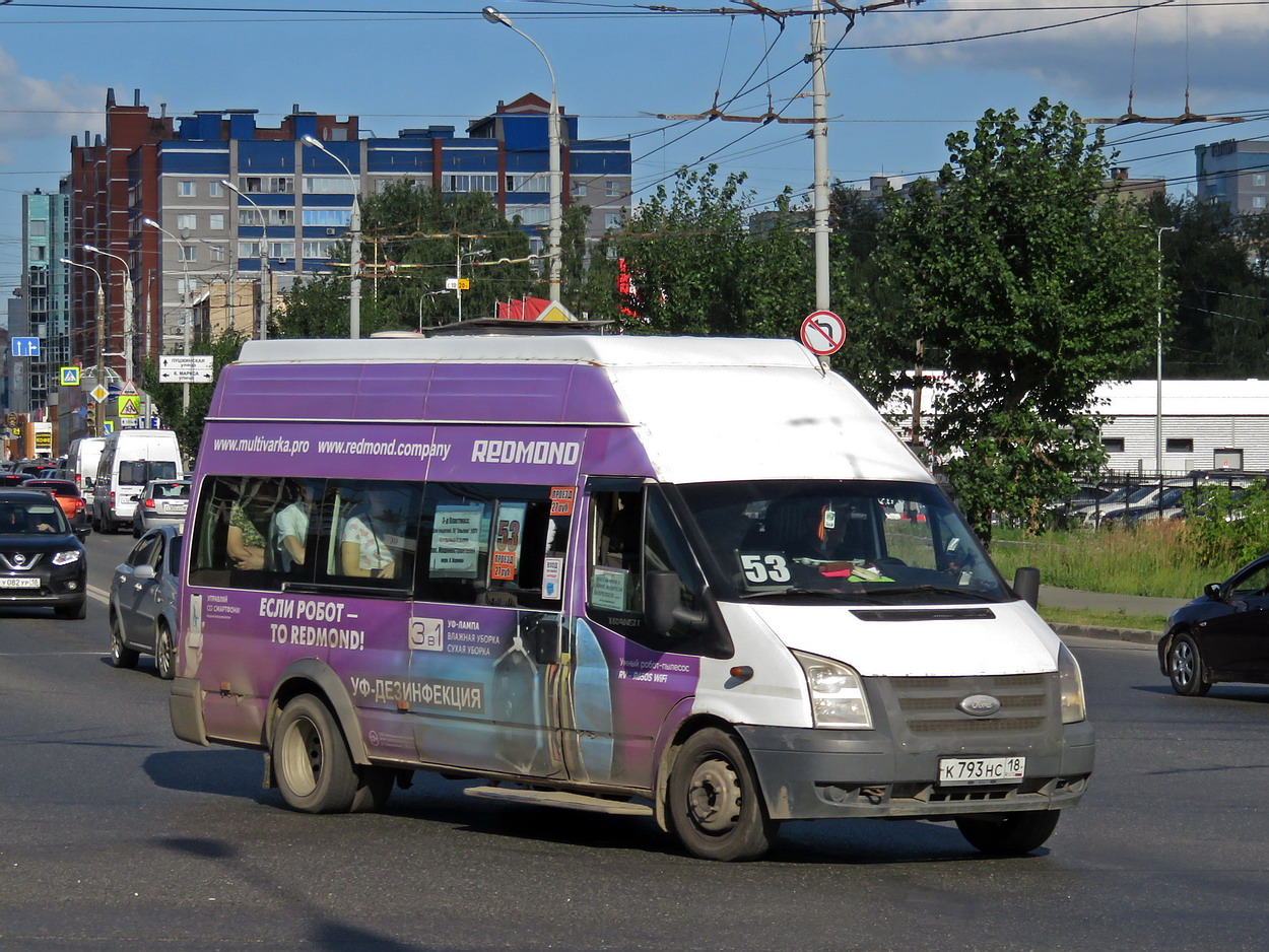 Удмуртия, Нижегородец-222708  (Ford Transit) № К 793 НС 18