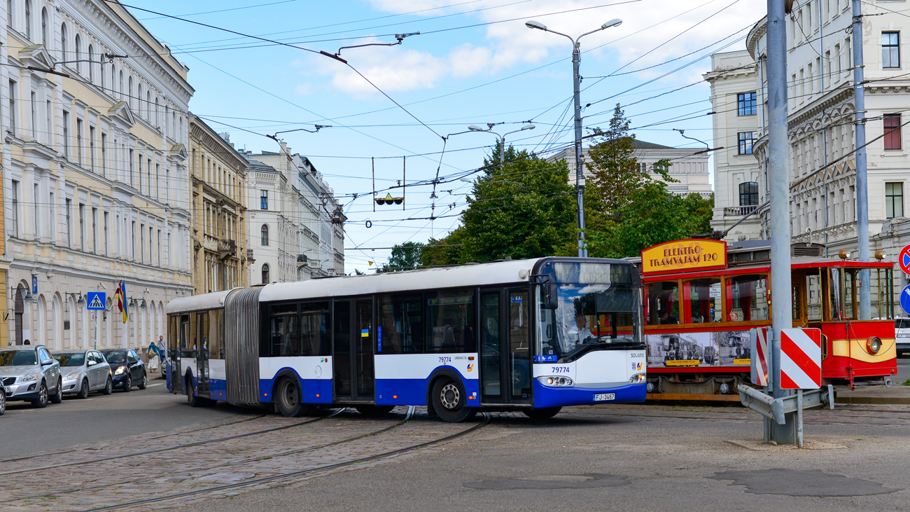 Латвия, Solaris Urbino II 18 № 79774