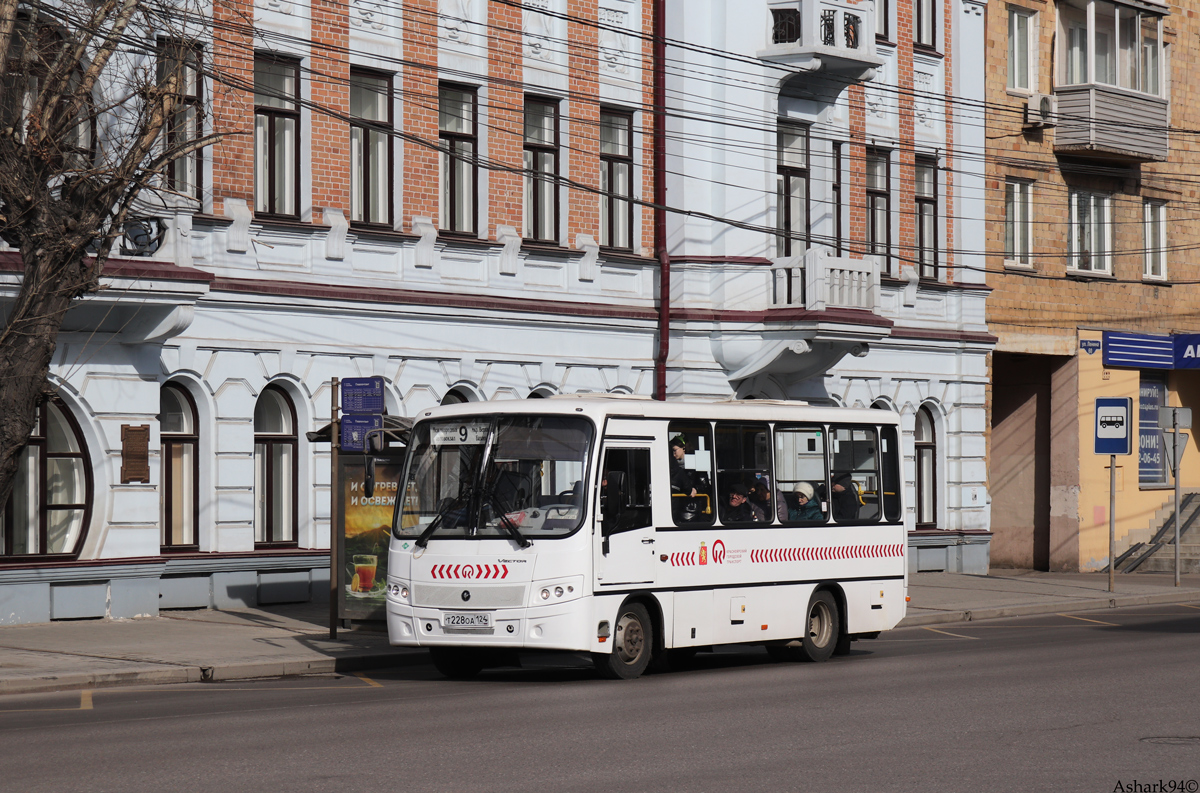 Красноярский край, ПАЗ-320302-22 "Вектор" № Т 228 ОА 124