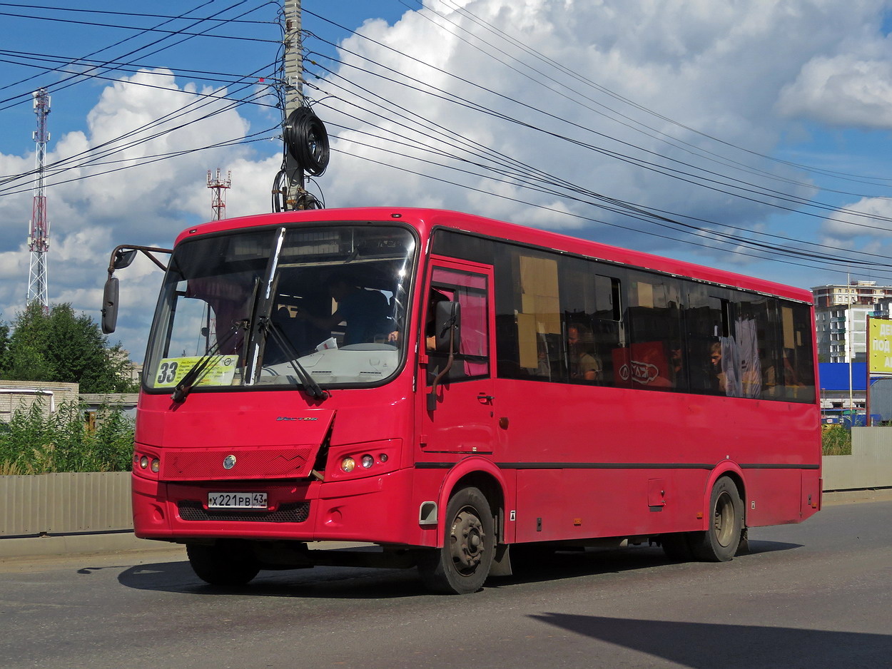 Кировская область, ПАЗ-320414-05 "Вектор" (1-2) № Х 221 РВ 43