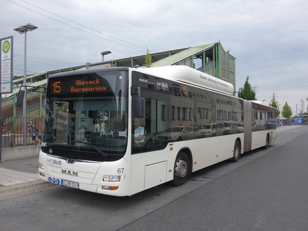 Гессен, MAN A23 Lion's City G NG313 CNG № 67