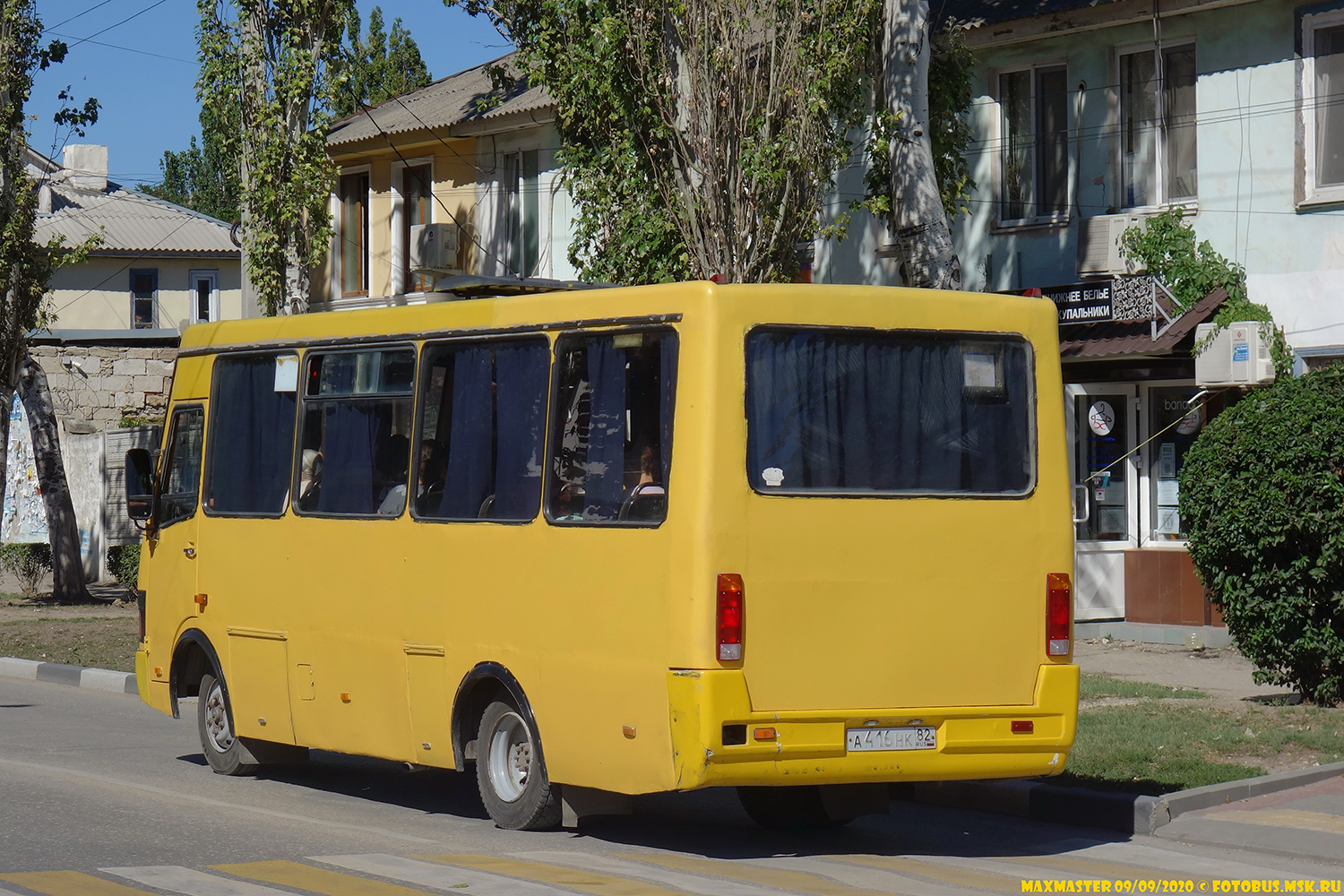 Republic of Crimea, BAZ-A079.14 "Prolisok" # А 416 НК 82