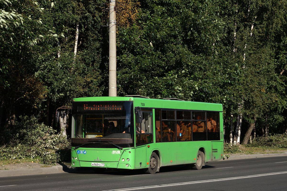 Архангельская область, МАЗ-206.086 № 7026