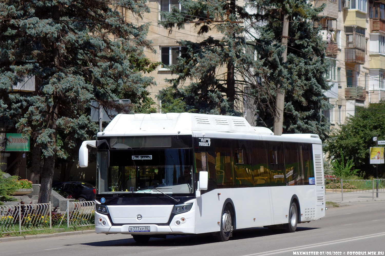 Республика Крым, ЛиАЗ-5292.67 (CNG) № В 777 КР 82