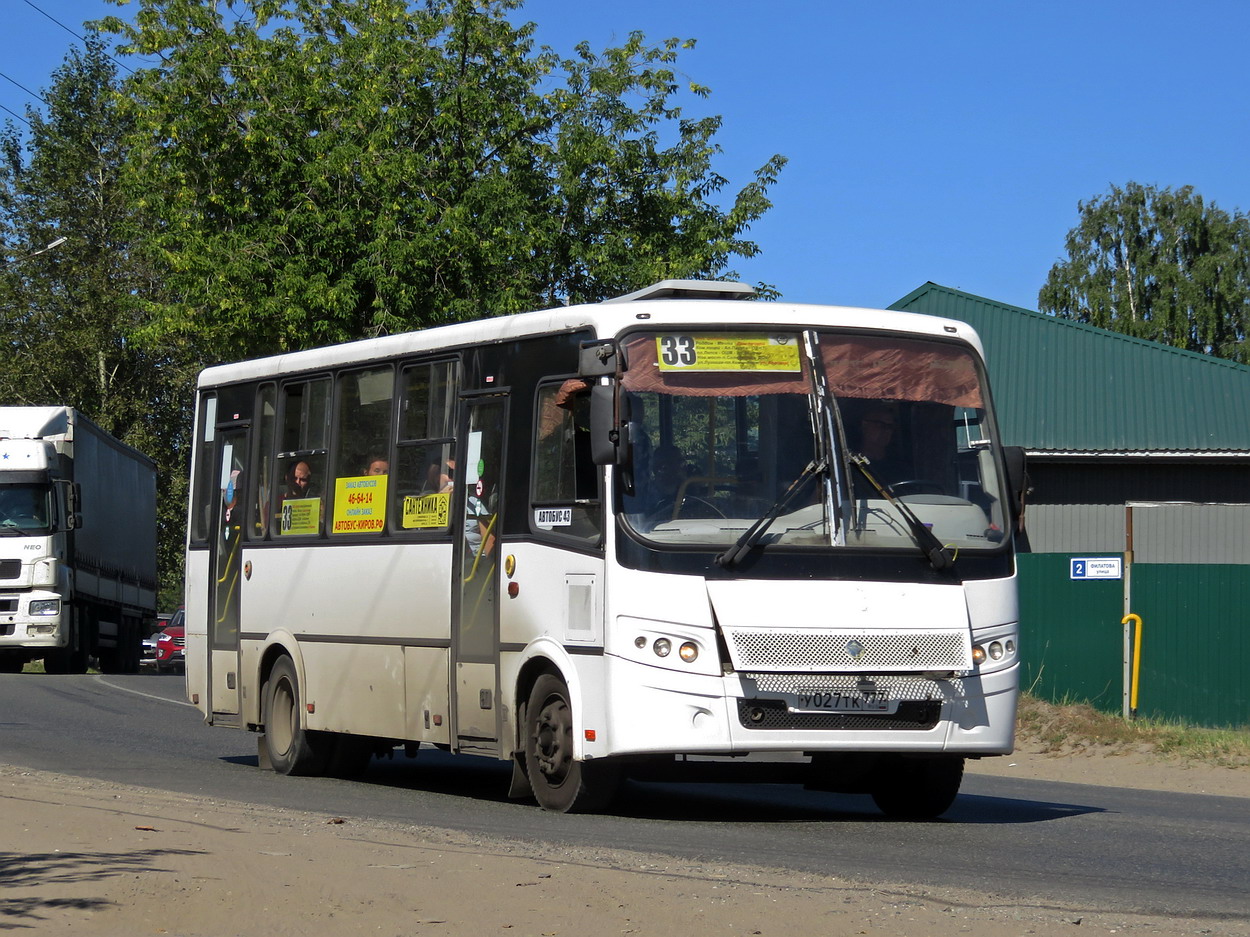 Obwód kirowski, PAZ-320412-05 "Vector" Nr У 027 ТК 777
