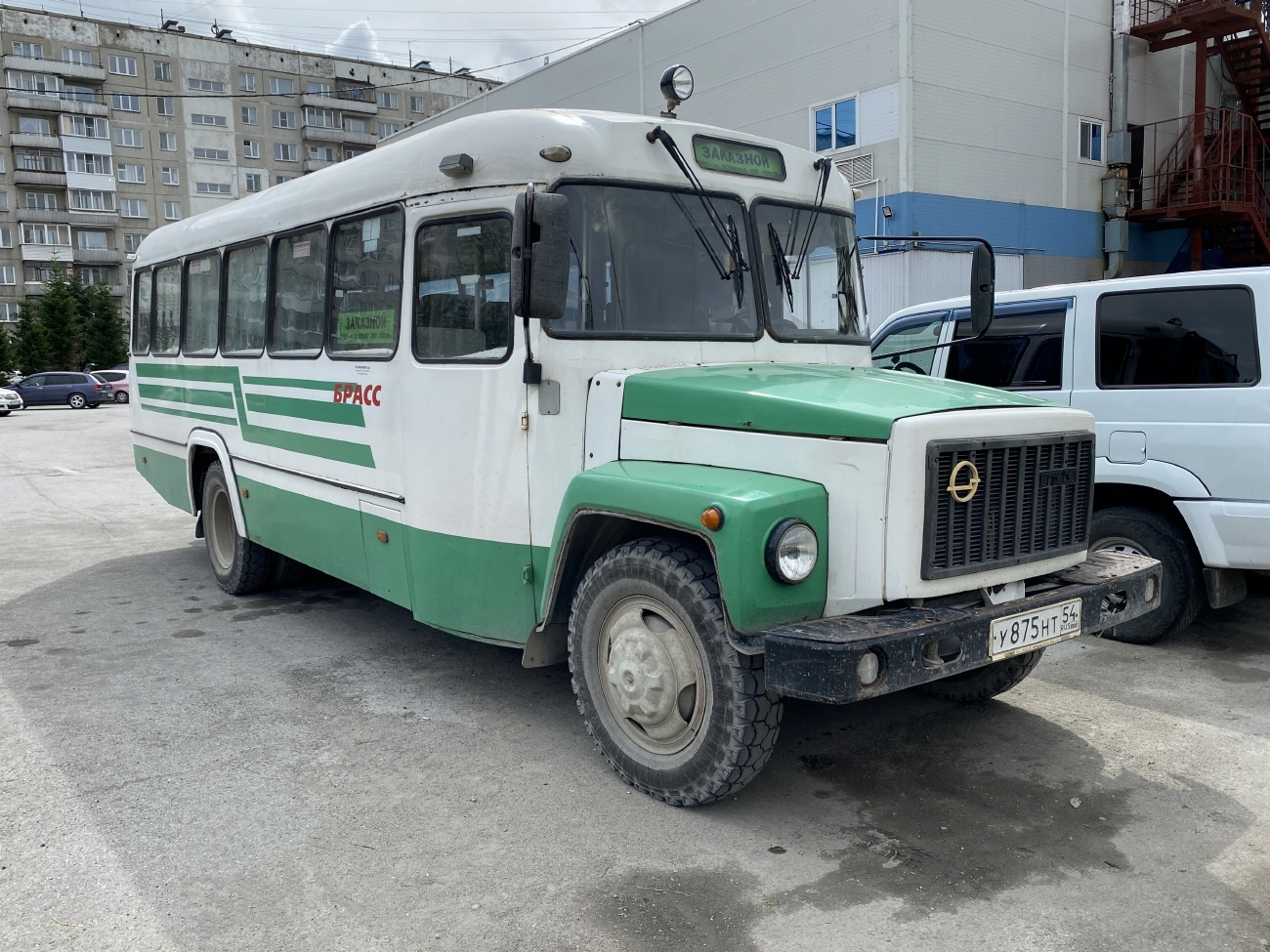 Новосибирская область, КАвЗ-39765-022 (397652) № У 875 НТ 54
