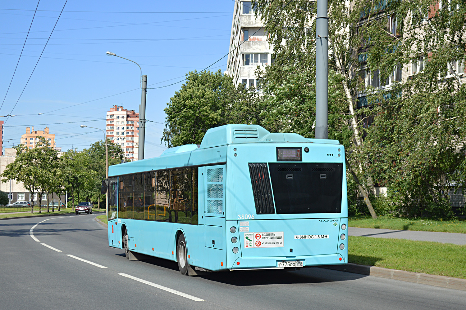 Санкт-Петербург, МАЗ-203.945 № 38096